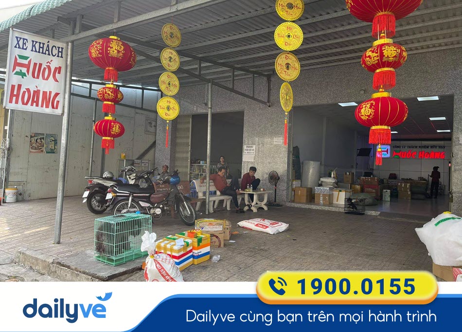 Văn phòng nhà xe Quốc Hoàng tại Sài Gòn