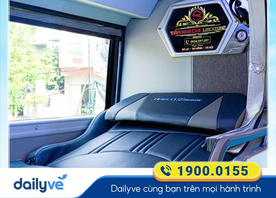 Dòng xe Limousine 20 phòng của nhà xe Tân Kim Chi