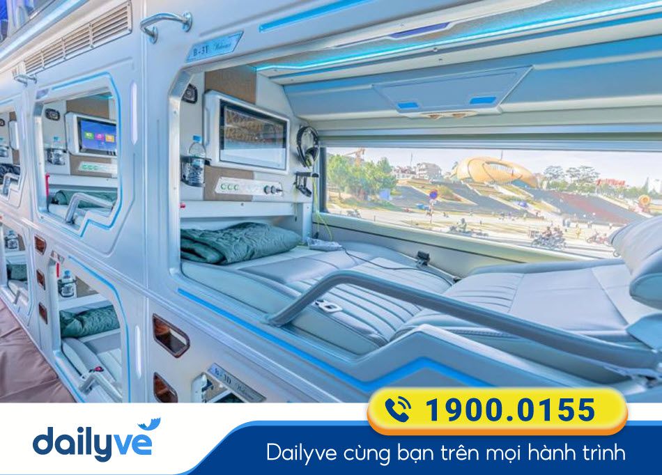 Dòng xe Limousine 24 phòng cao cấp của nhà xe Xuân Phúc