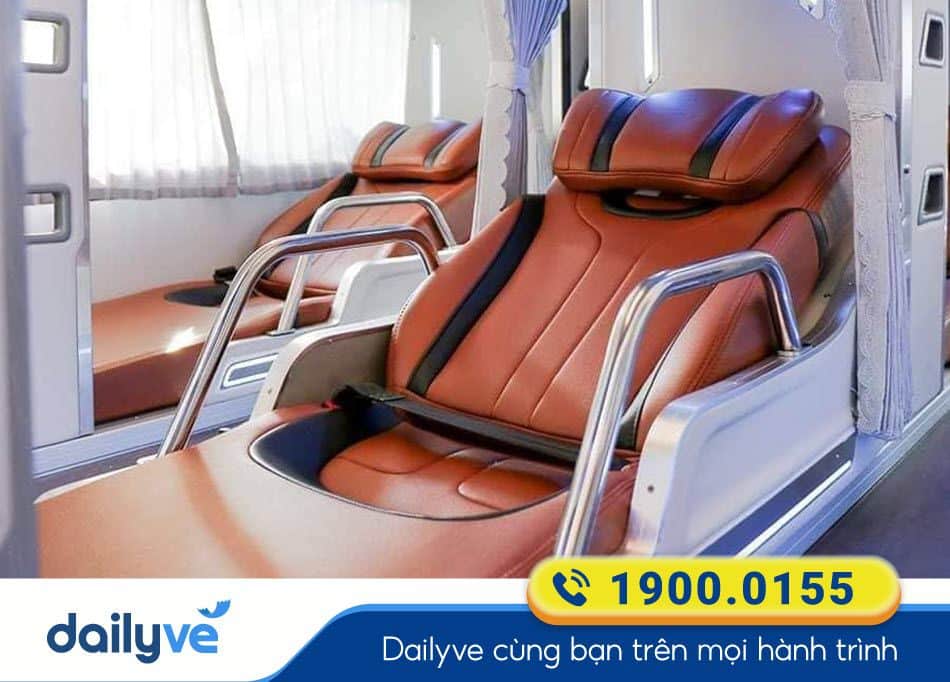 Dòng xe Limousine 34 chỗ của xe khách Tân Kim Chi Đà Lạt