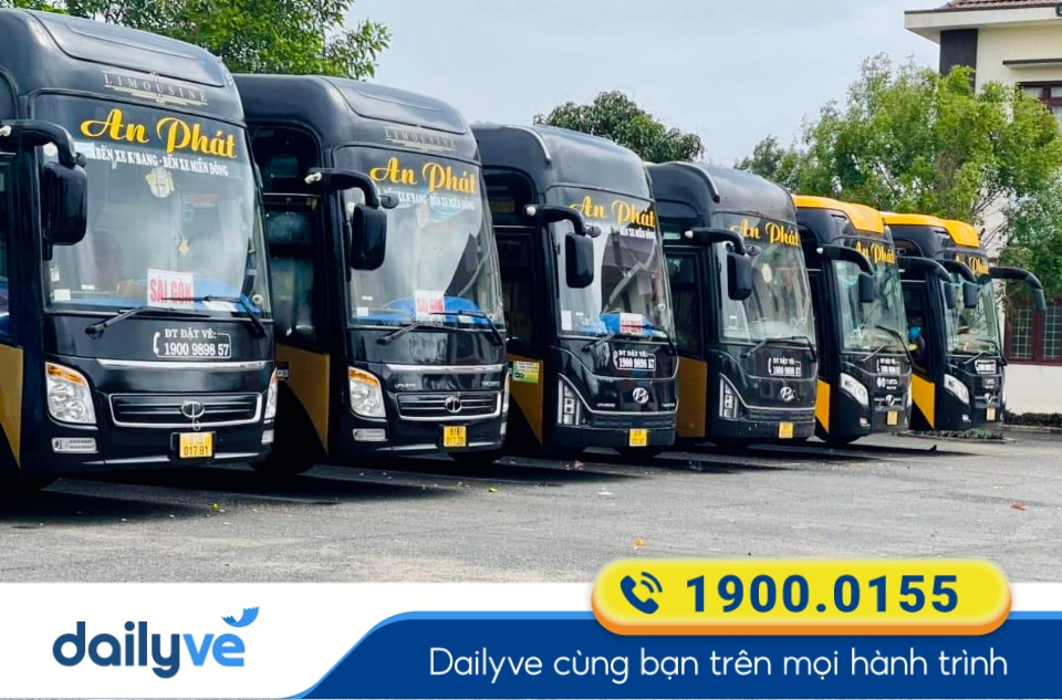 Nhà xe An Phát tuyến Sài Gòn đi Gia Lai