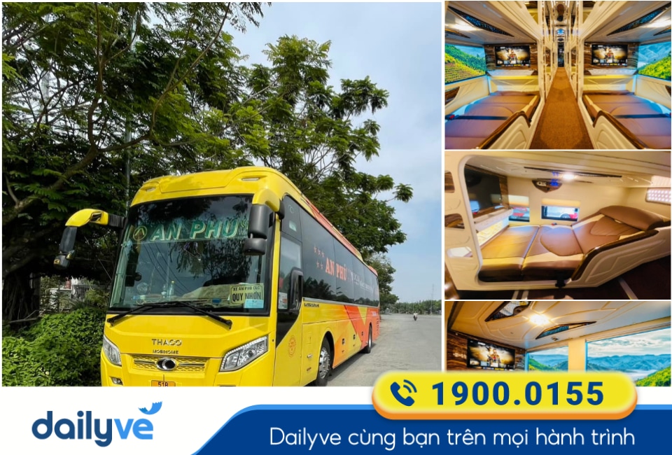 Nhà xe An Phú Buslines tuyến Sài Gòn đi Bình Định