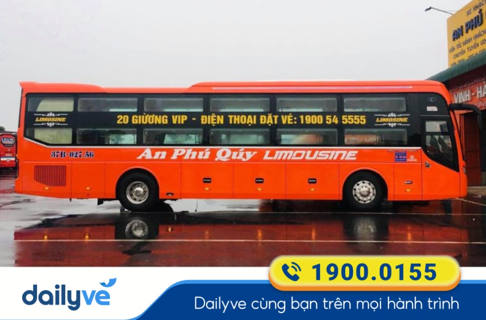 Nhà xe An Phú Quý tuyến Nghệ An đi Hà Nội