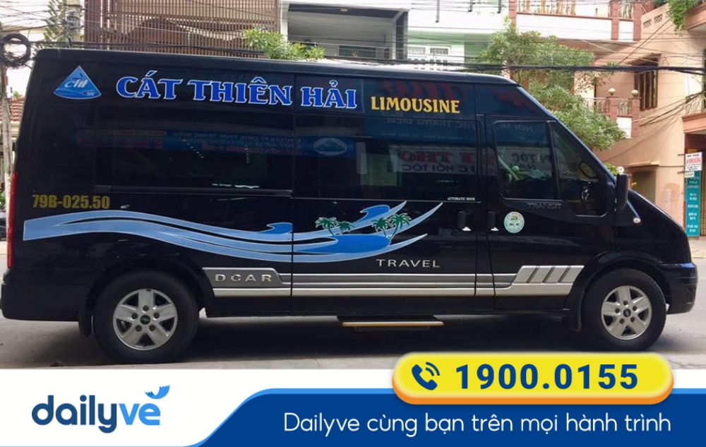 Nhà xe Cát Thiên Hải Limousine tuyến Nha Trang Khánh Hòa đi Đà Lạt Lâm Đồng