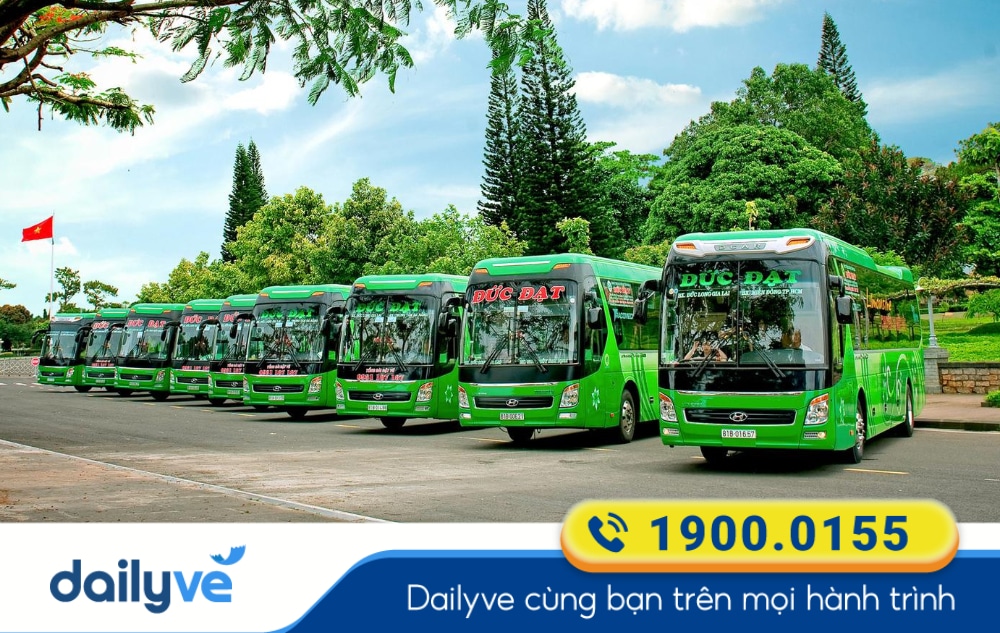 Nhà xe Đức Đạt tuyến Pleiku Gia Lai đi Sài Gòn