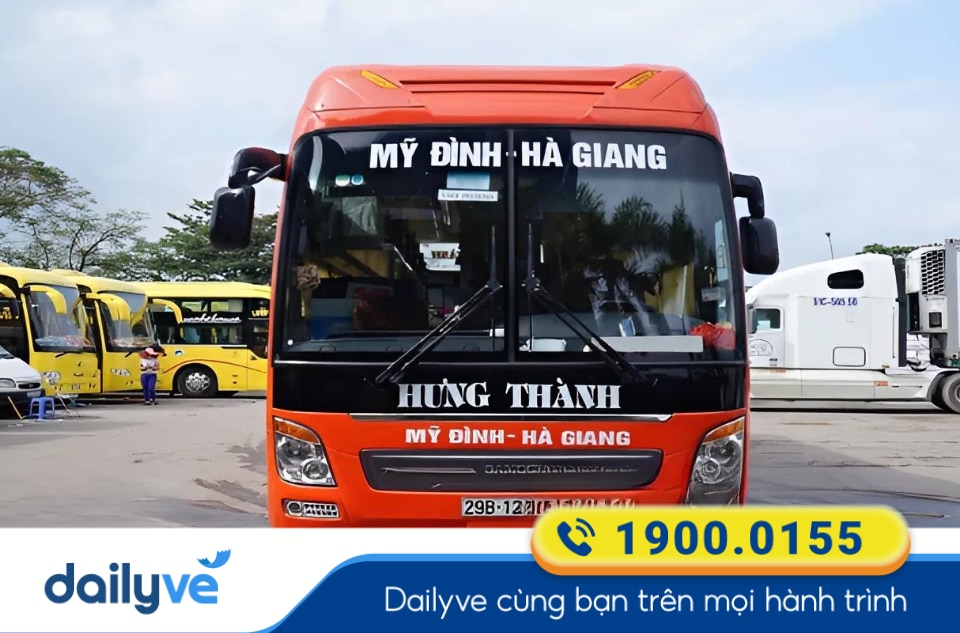 Nhà xe Hưng Thành tuyến Hà Giang đi Hà Nội