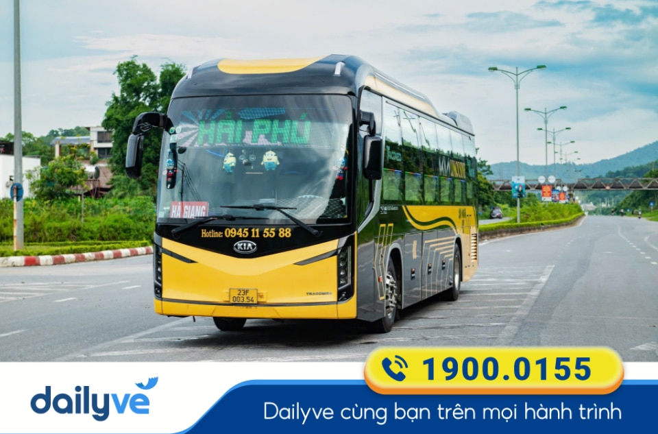 Nhà xe Hải Phú tuyến Hà Giang đi Hà Nội