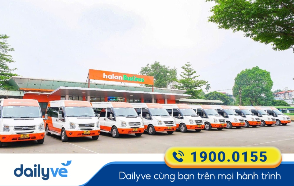 Nhà xe Halan Buslines tuyến Hà Nội đi Thái Nguyên