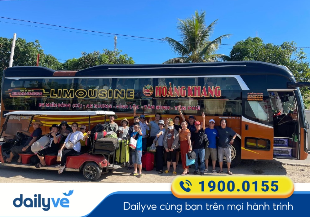 Nhà xe Hoàng Khang Limousine tuyến Bình Định đi Sài Gòn