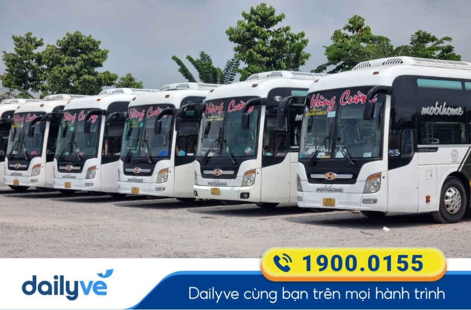Nhà xe Hùng Cường tuyến Sài Gòn đi An Giang