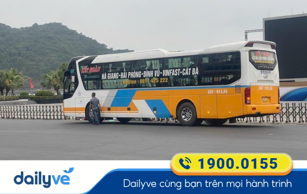 Nhà xe Kết Đoàn Cát Bà tuyến Hải Phòng đi Lào Cai