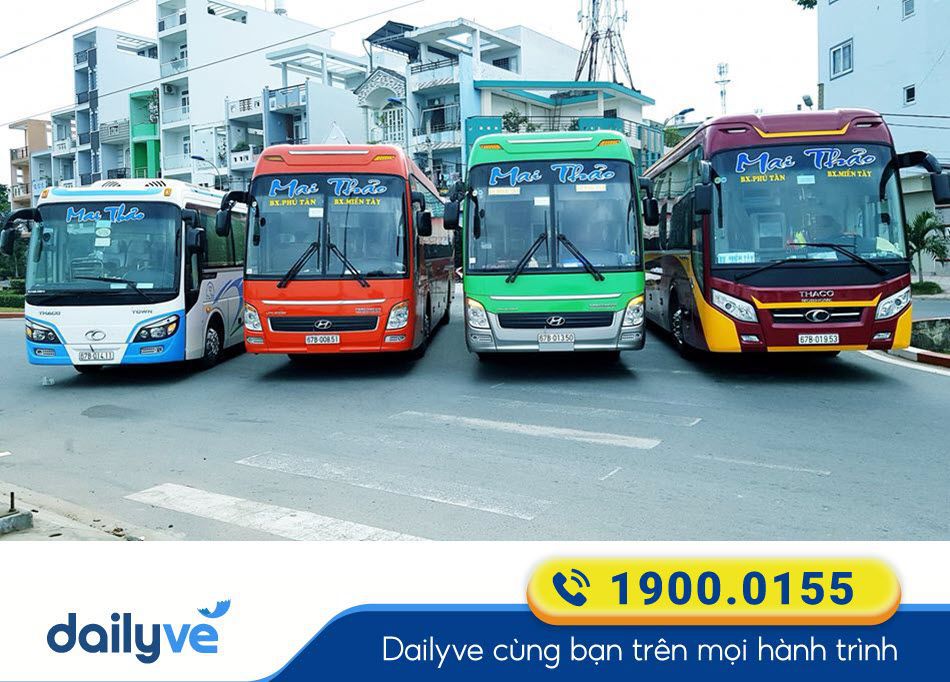 Nhà xe Mai Thảo đi An Giang từ Sài Gòn