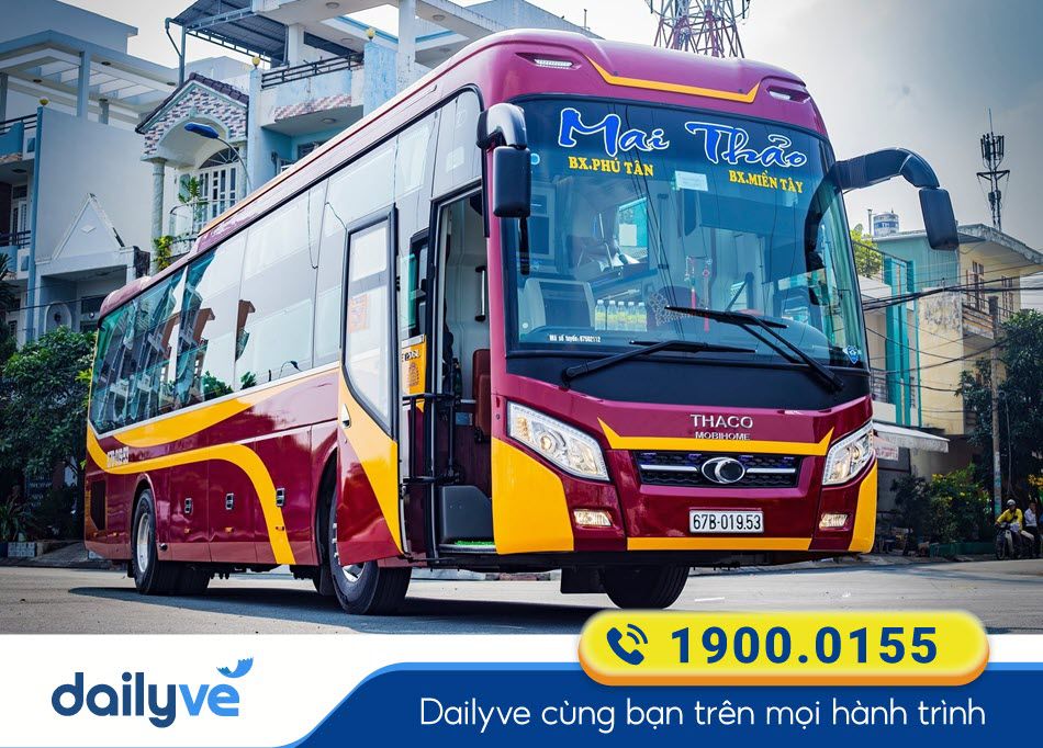 Nhà xe Mai Thảo Sài Gòn đi An Giang