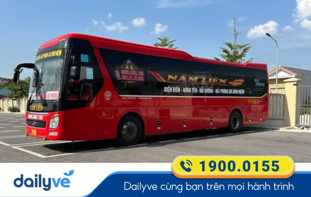 Nhà xe Năm Liên tuyến Điện Biên đi Hà Nội