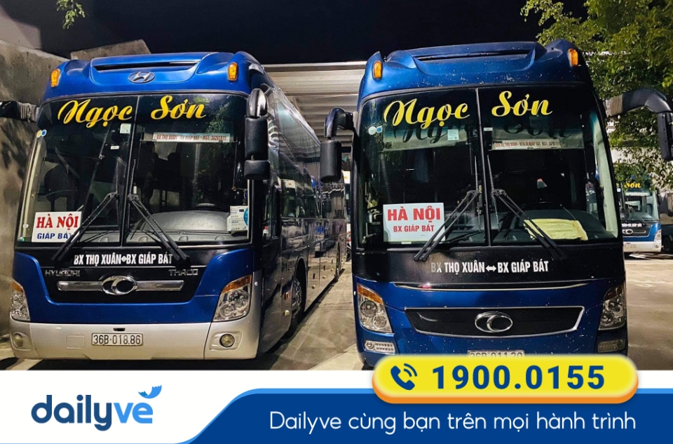 Nhà xe Ngọc Sơn tuyến Hà Giang đi Hà Nội