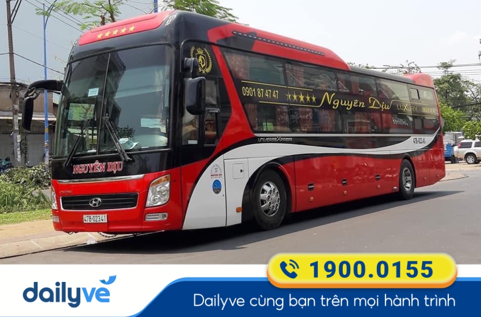 Nhà xe Nguyên Dịu tuyến Sài Gòn đi Đắk Lắk