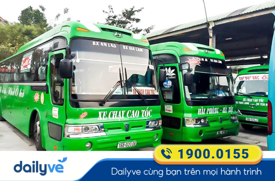 Nhà xe Ô Hô tuyến Hải Phòng đi Bến xe Gia Lâm