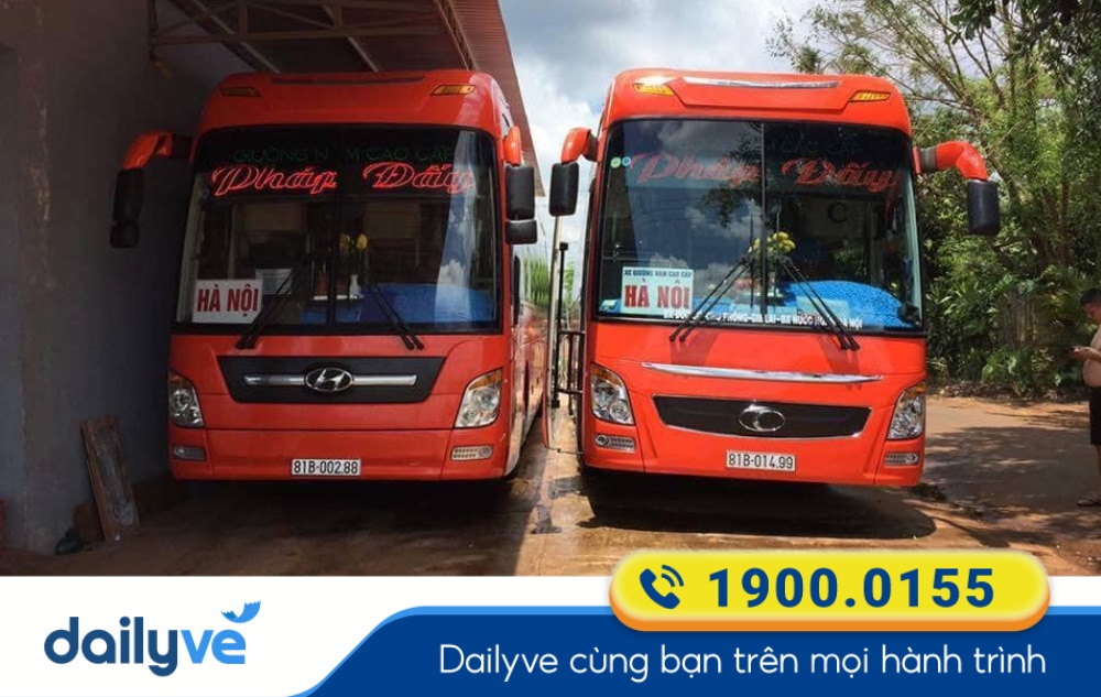 Nhà xe Pháp Đấy tuyến Pleiku Gia Lai đi Đà Nẵng