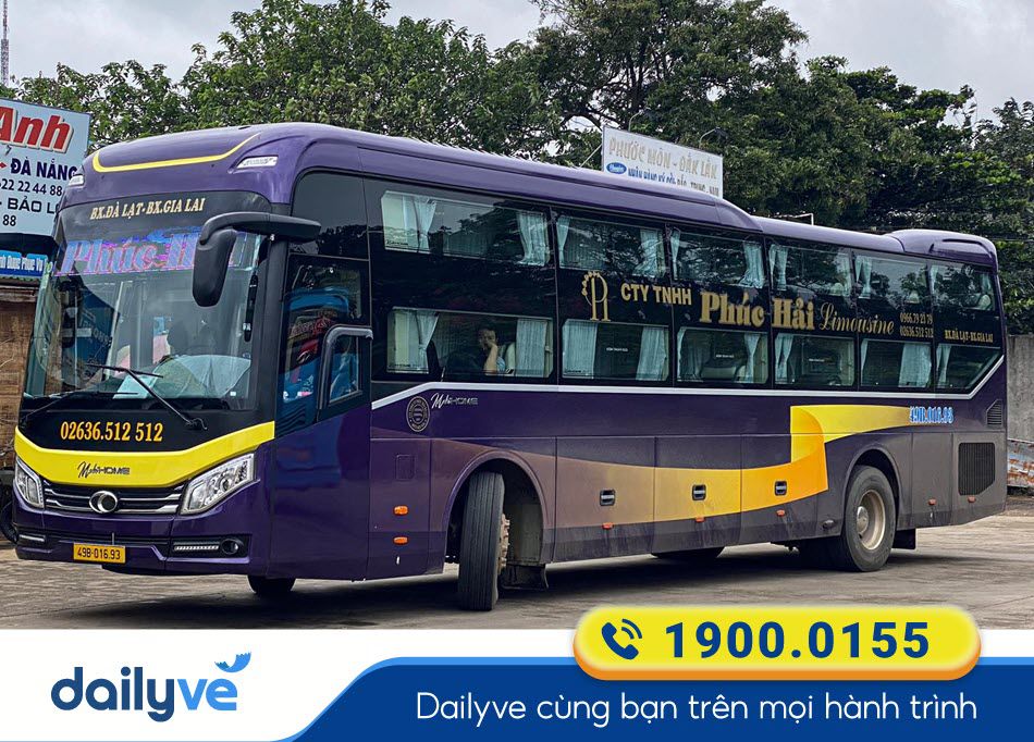 Nhà xe Phúc Hải Đà Lạt đi Đắk Lắk