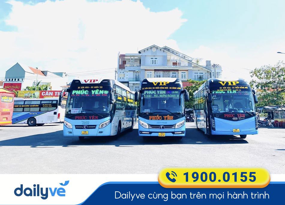 Nhà xe Phúc Yên Sài Gòn đi Phú Yên