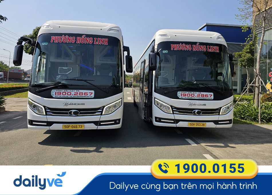 Nhà xe Phương Hồng Linh Đắk Lắk - Bình Dương