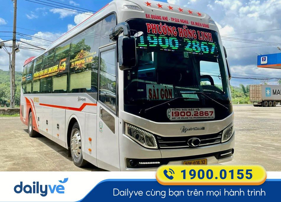 Nhà xe Phương Hồng Linh Sài Gòn đi Đắk Nông