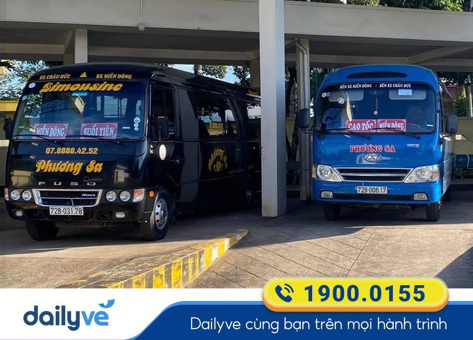 Nhà xe Phương Sa Vũng Tàu đi Sài Gòn