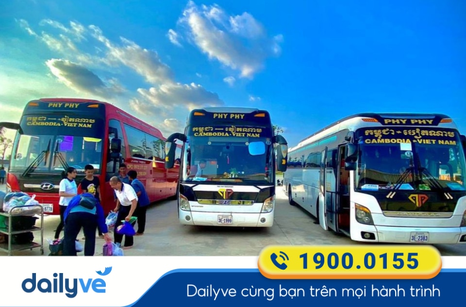 Nhà xe Phy Phy Transport tuyến Sài Gòn đi Phnôm Pênh