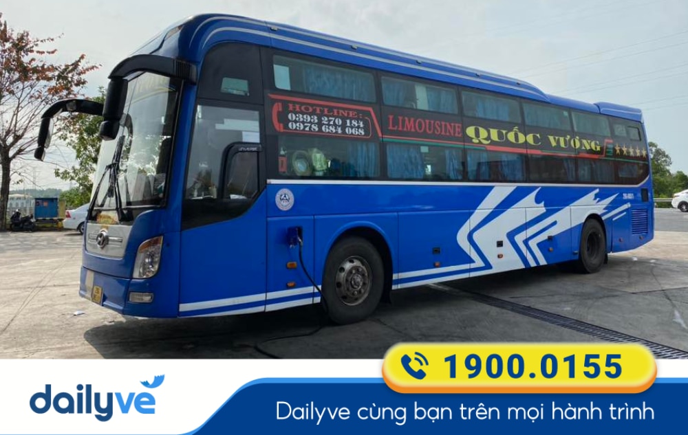 Nhà xe Quốc Vương Limousine tuyến Hà Nội đi Bình Định