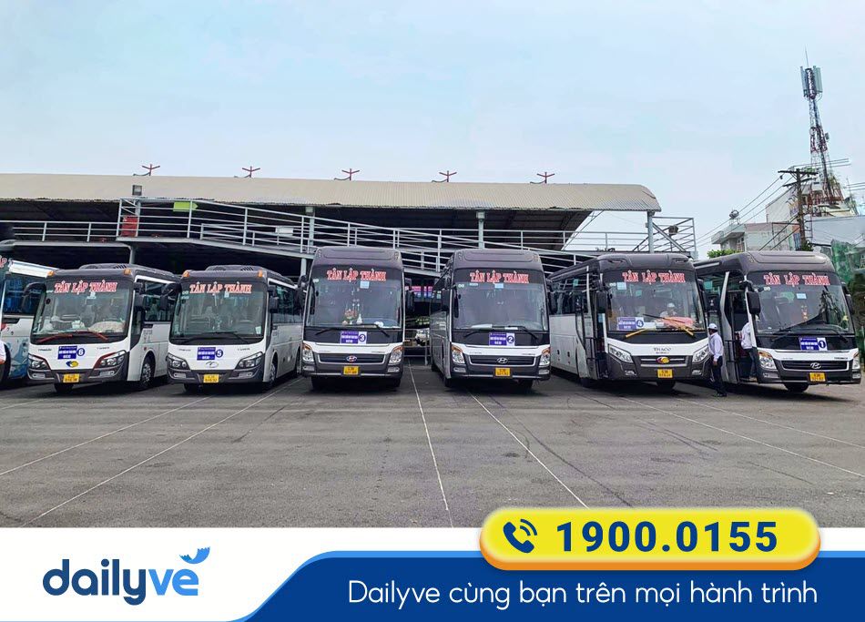 Nhà xe Tân Lập Thành về Mỹ Tho từ Sài Gòn