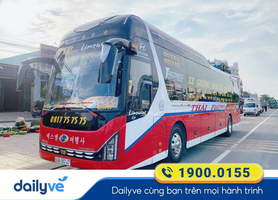Nhà xe Thái Phong đi Cần Thơ từ Đồng Nai