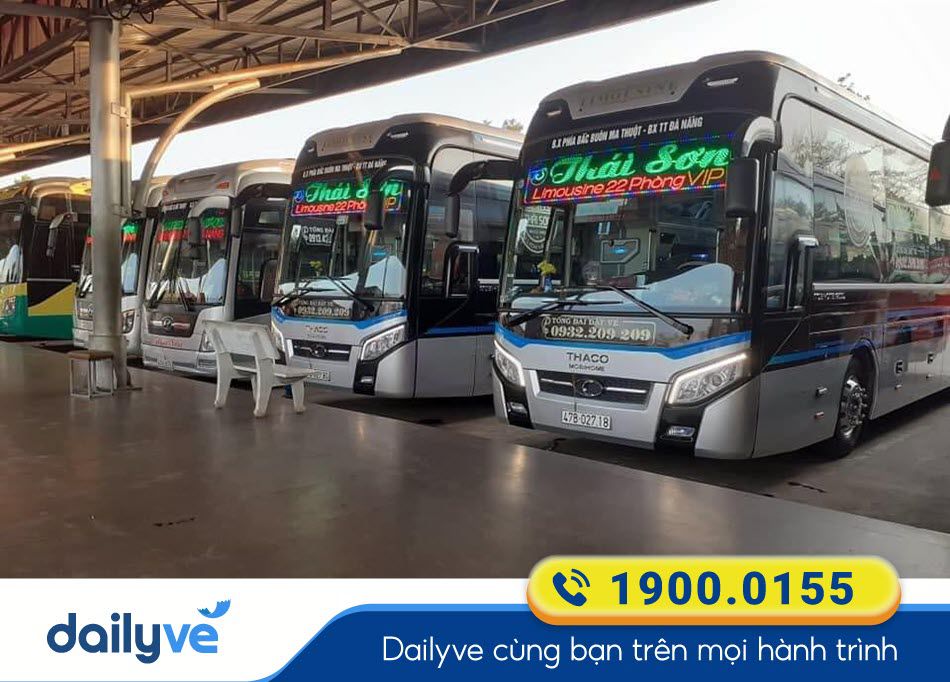 Nhà xe Thái Sơn Buôn Ma Thuột - Đà Nẵng