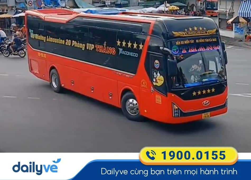 Nhà xe Thắng Bạc Liêu đi Sài Gòn
