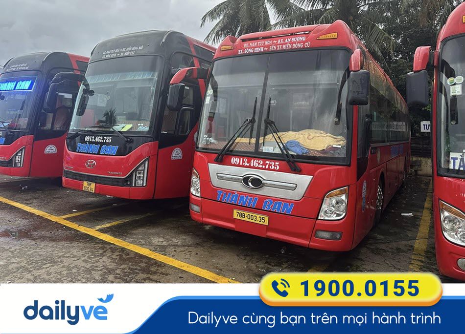 Nhà xe Thành Ban Đồng Nai đi Phú Yên