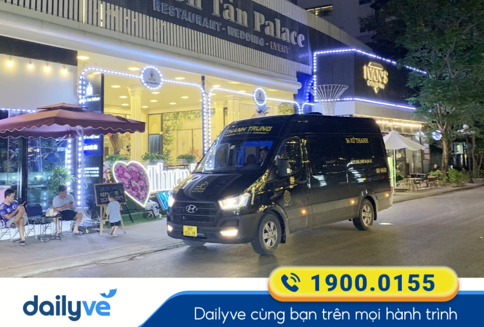 Nhà xe Thành Trung Limousine tuyến Thanh Hóa đi Hải Phòng