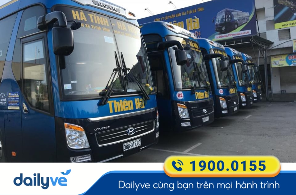 Nhà xe Thiên Hà tuyến Nghệ An đi Hà Nội