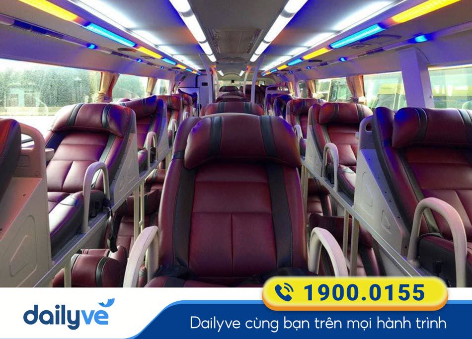 Dòng xe giường nằm 41 chỗ của nhà xe Thiện Trí