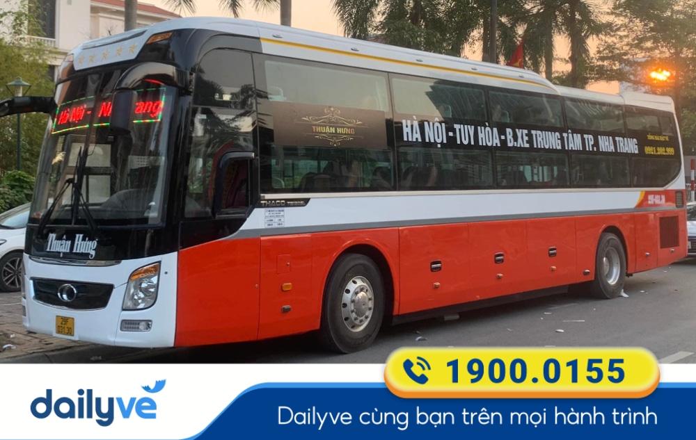 Nhà xe Thuận Hưng tuyến Bình Định đi Hà Nội