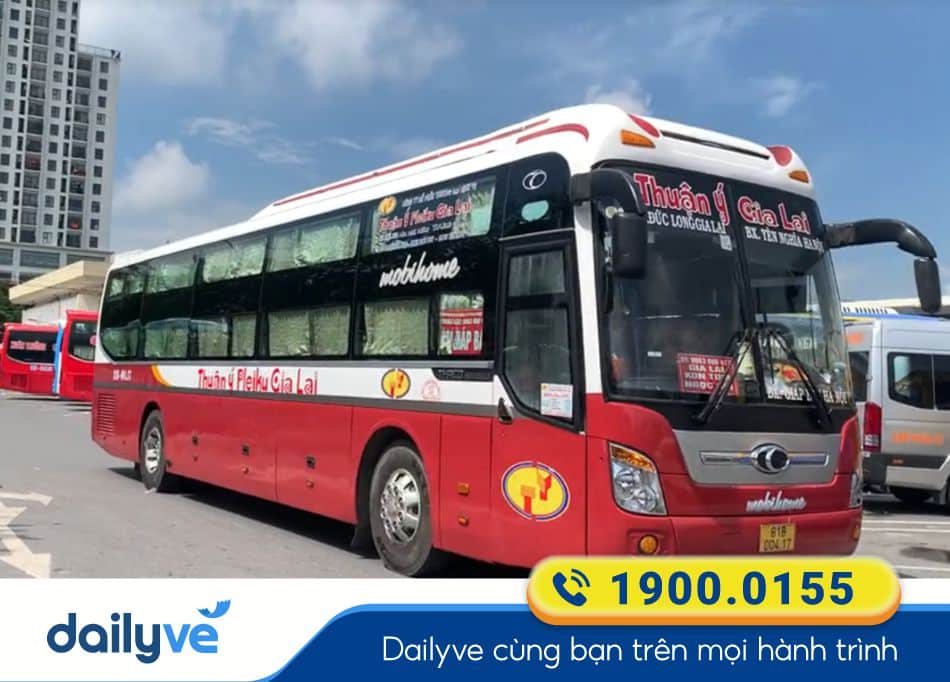 Nhà xe Thuận Ý Gia Lai đi Hà Nội