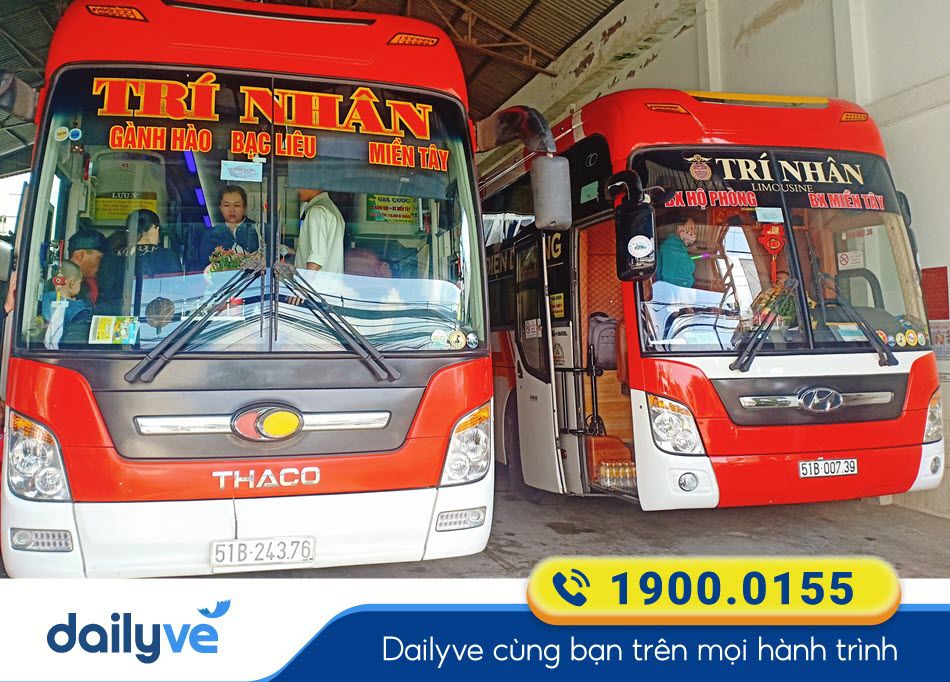 Nhà xe Trí Nhân Sài Gòn - Cần Thơ chất lượng cao