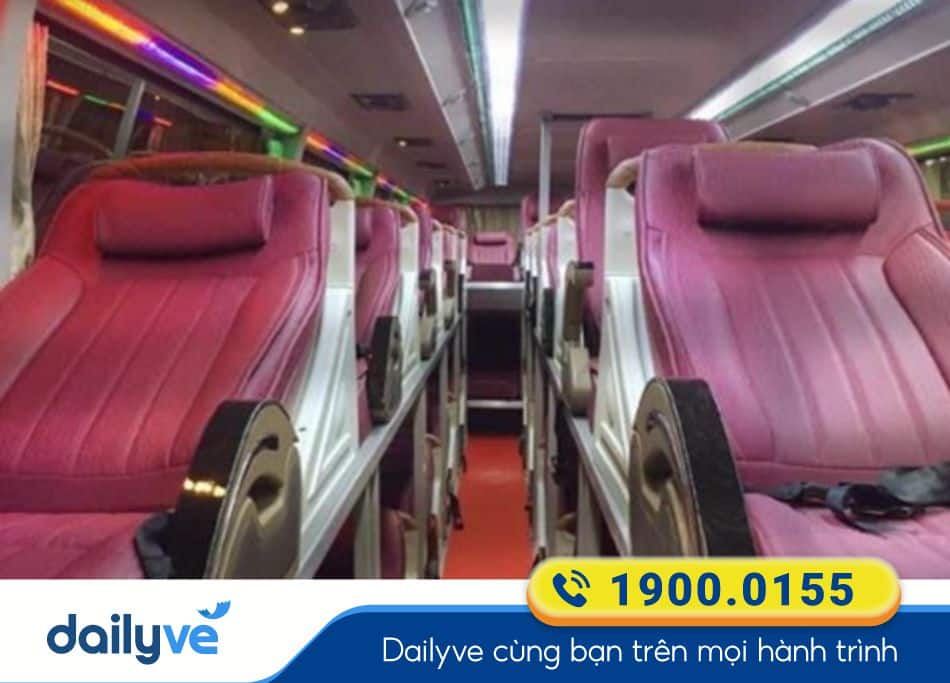 Dòng xe giường nằm 40 chỗ của nhà xe Trung Nga