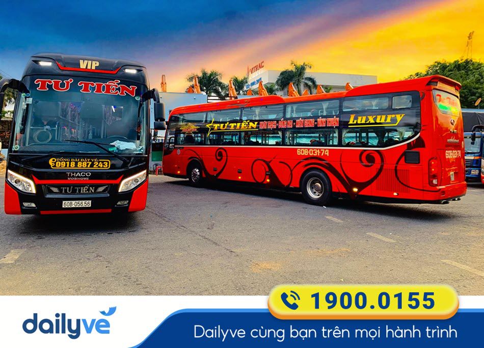 Nhà xe Tư Tiến Đồng Nai đi Kiên Giang