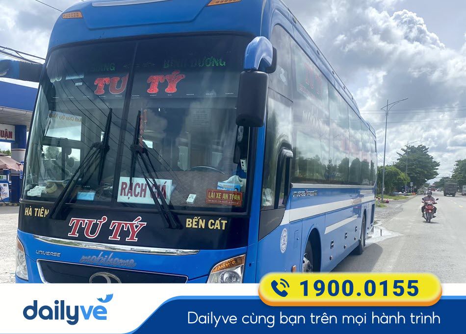 Nhà xe Tư Tý Bình Dương - Kiên Giang