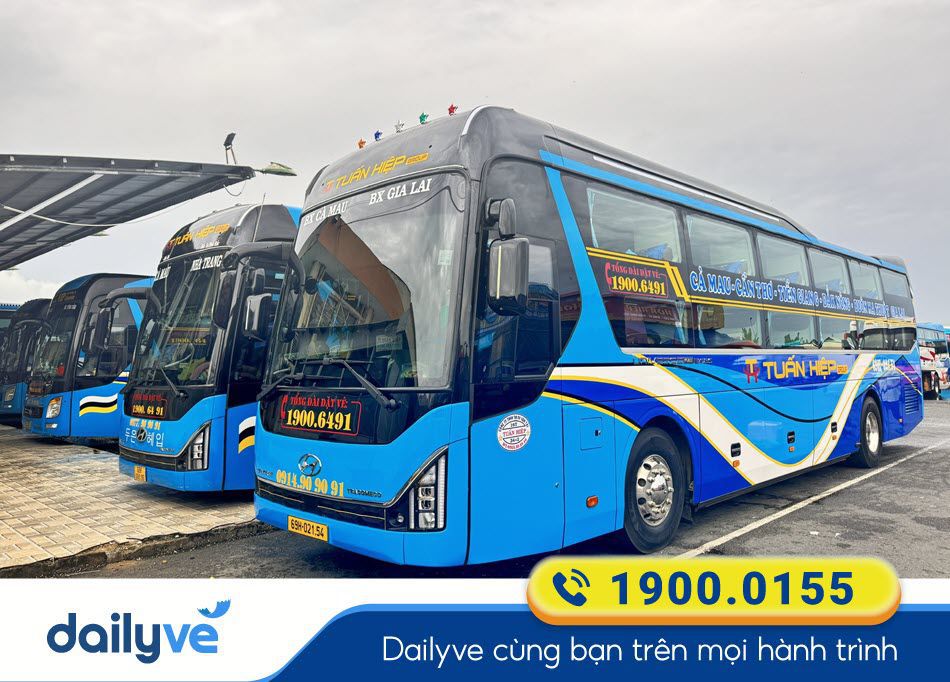 Nhà xe Tuấn Hiệp Vũng Tàu - Cà Mau