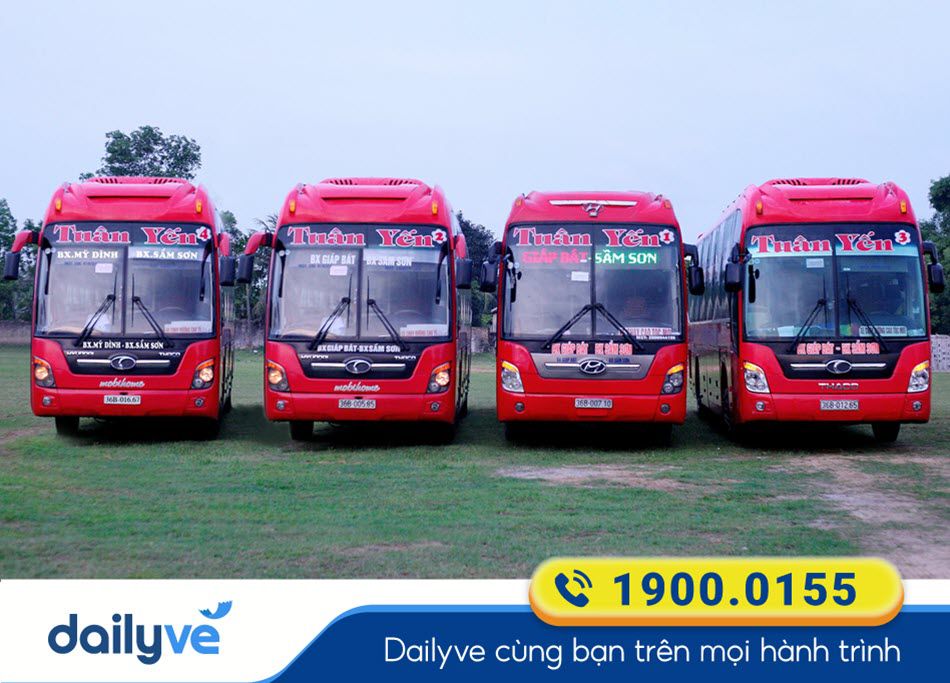 Nhà xe Tuân Yến Hà Nội đi Thanh Hóa