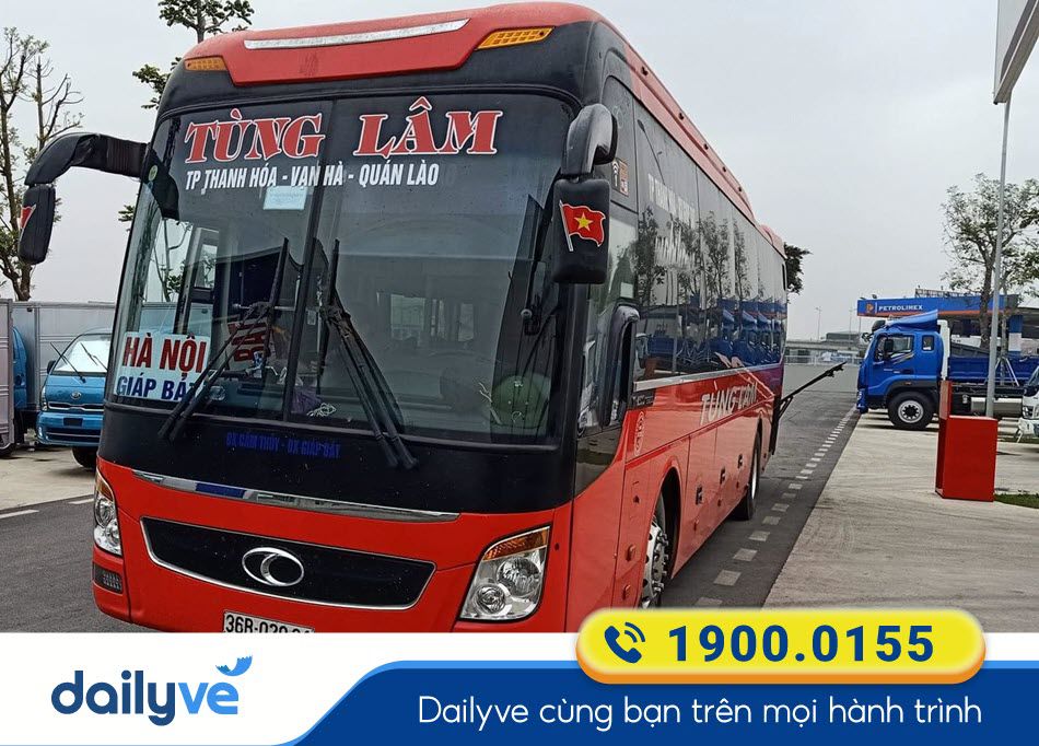 Nhà xe Tùng Lâm Hà Nội đi Thanh Hóa
