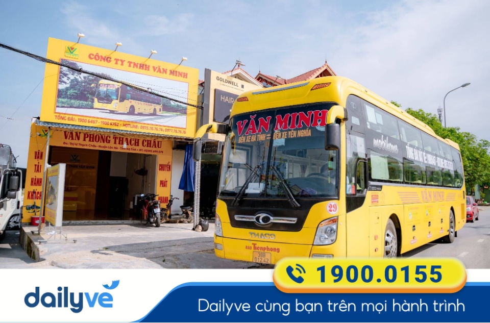 Nhà xe Văn Minh tuyến Nghệ An đi Hà Nội