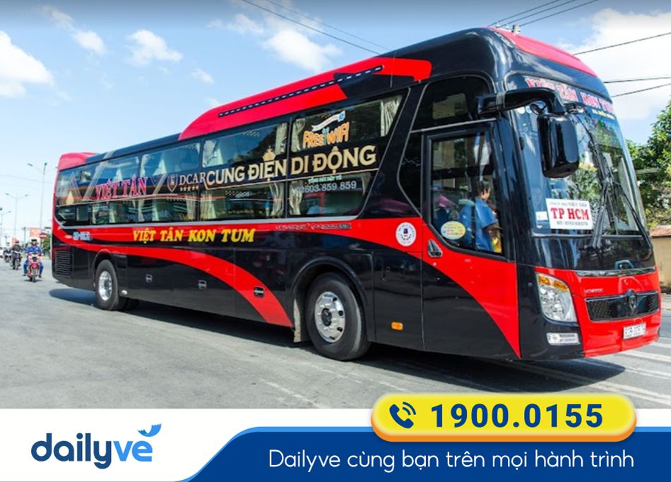 Nhà xe Việt Tân Kon Tum đi Đà Nẵng