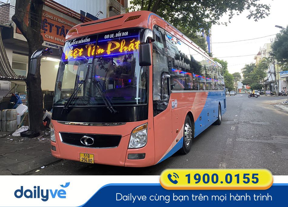 Nhà xe Việt Tân Phát Gia Lai đi Sài Gòn