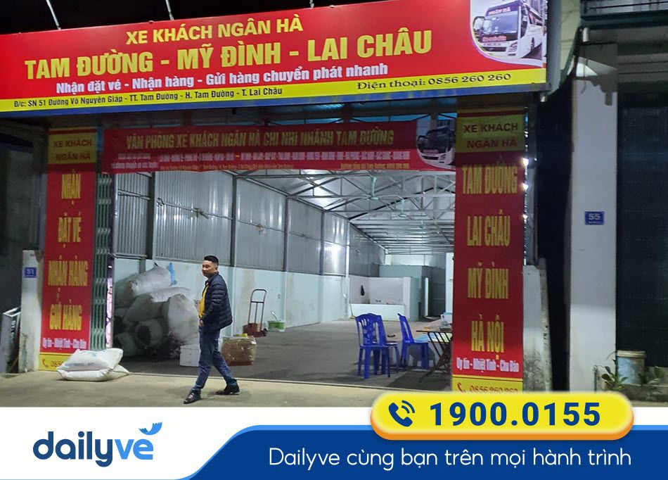 Văn phòng nhà xe Ngân Hà tại Lai Châu